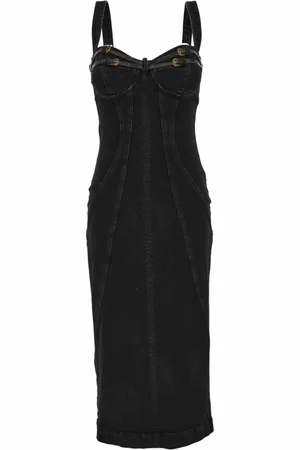 VERSACE Mujer, Vestidos, Negro, Talla: XS