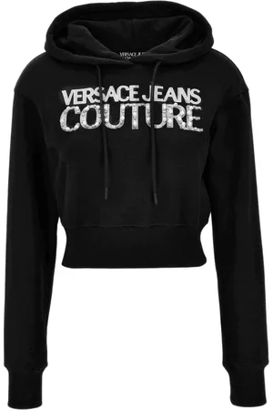 VERSACE Mujer, Sudaderas, Negro, Talla: S