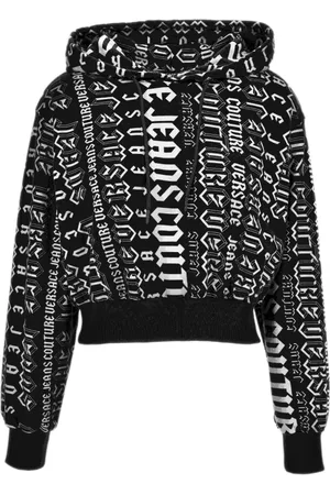 VERSACE Mujer, Sudaderas, Negro, Talla: 2XS