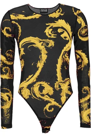 VERSACE Mujer, Camisetas, Negro, Talla: M