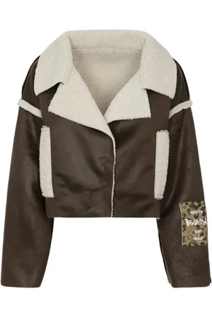 DISCLAIMER Mujer, Chaquetas, Marrón, Talla: S
