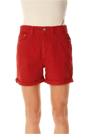 Armedangels Mujer, Pantalones cortos, Rojo, Talla: W25