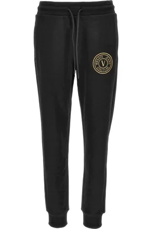 VERSACE Mujer, Pantalones, Negro, Talla: S