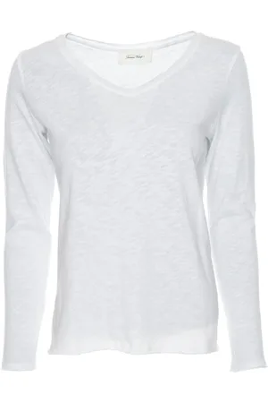 American Vintage Mujer, Camisetas, Blanco, Talla: S