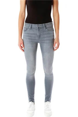 Pepe Jeans Mujer, Vaqueros, Gris, Talla: W24 L30