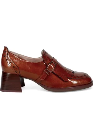 Hispanitas Mujer, Zapatos, Marrón, Talla: 39 EU