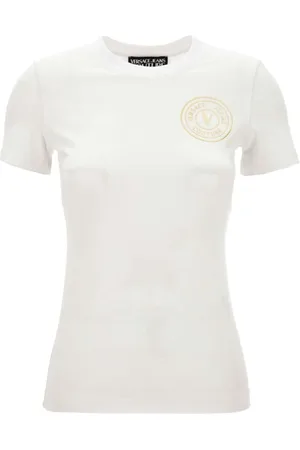 VERSACE Mujer, Camisetas, Blanco, Talla: XS
