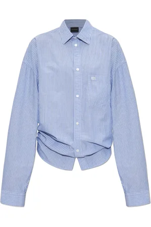 Balenciaga Mujer, Blusas y Camisas, Azul, Talla: XS