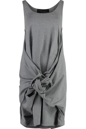 Y / PROJECT Mujer, Vestidos, Gris, Talla: M