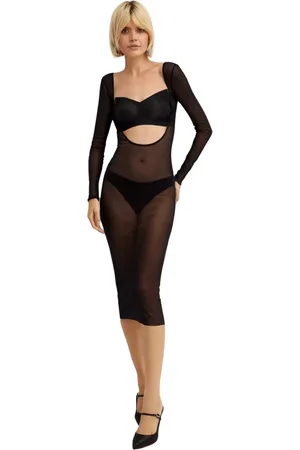 Jean Paul Gaultier Mujer, Vestidos, Negro, Talla: S
