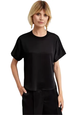 Simkhai Mujer, Camisetas, Negro, Talla: S
