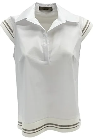 D.EXTERIOR Mujer, Camisetas, Blanco, Talla: S