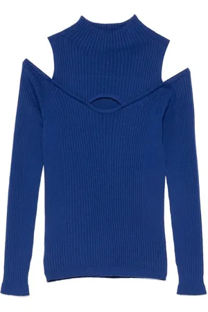 D.EXTERIOR Mujer, Camisetas, Azul, Talla: S