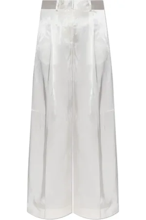 Jil Sander Mujer, Pantalones, Blanco, Talla: S