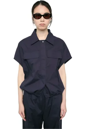 MEIMEIJ Mujer, Blusas y Camisas, Azul, Talla: S