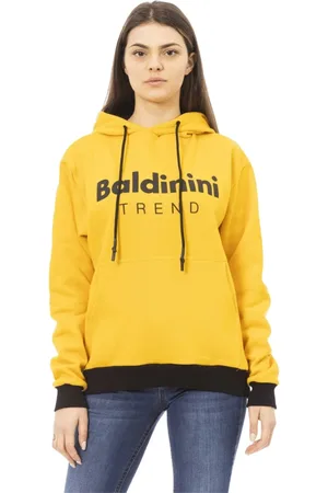 BALDININI Mujer, Sudaderas, Amarillo, Talla: M