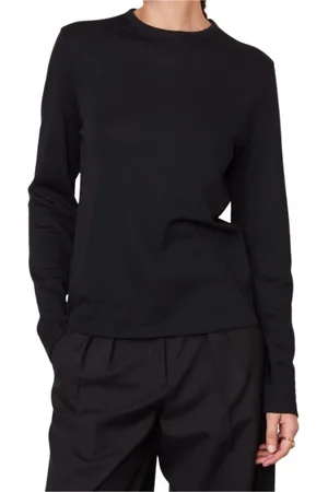 OFFICINE GENERALE Mujer, Camisetas, Negro, Talla: L