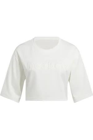 Reebok Mujer, Camisetas, Blanco, Talla: M