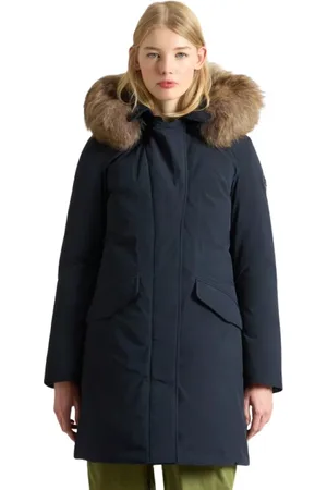 Woolrich Mujer, Abrigos, Azul, Talla: L