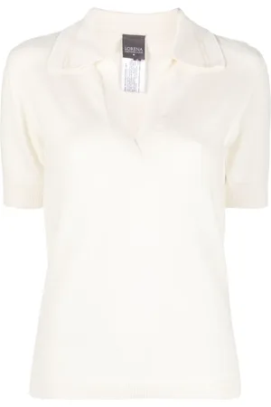 LORENA ANTONIAZZI Mujer, Camisetas, Blanco, Talla: L
