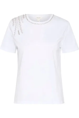 Part Two Mujer, Camisetas, Blanco, Talla: 2XL