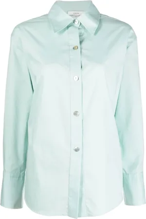 Vince Mujer, Blusas y Camisas, Azul, Talla: XL