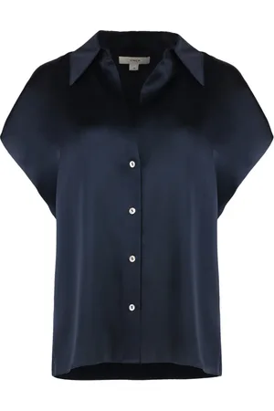 Vince Mujer, Blusas y Camisas, Azul, Talla: S