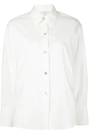 Vince Mujer, Blusas y Camisas, Blanco, Talla: L