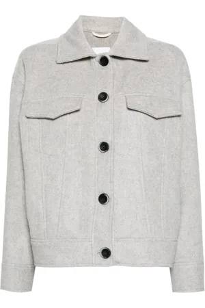 ELEVENTY Mujer, Chaquetas, Gris, Talla: L