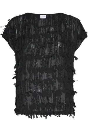 In Front Mujer, Camisetas, Negro, Talla: L
