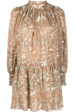 ULLA JOHNSON Mujer, Vestidos, Marrón, Talla: XS