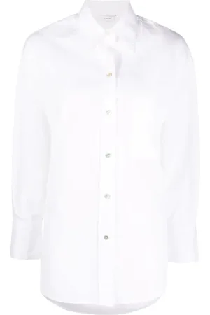 Vince Mujer, Blusas y Camisas, Blanco, Talla: L