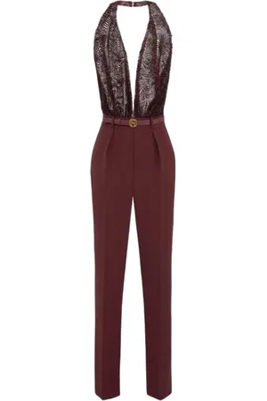 Elisabetta Franchi Mujer, Monos, Rojo, Talla: M