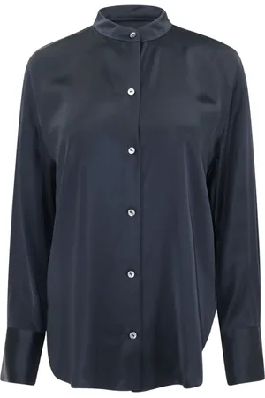 Vince Mujer, Blusas y Camisas, Azul, Talla: XL