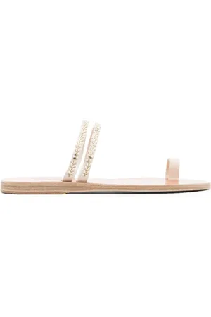 Ancient Greek Sandals Mujer, Zapatos, Blanco, Talla: 36 EU