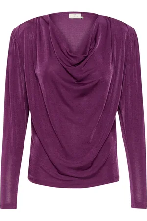 Kaffe Mujer, Blusas y Camisas, Púrpura, Talla: M