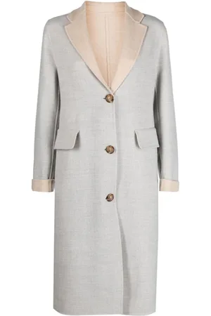 ELEVENTY Mujer, Abrigos, Gris, Talla: 2XS