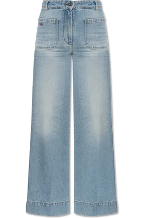 Victoria Beckham Mujer, Vaqueros, Azul, Talla: W29