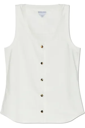 Bottega Veneta Mujer, Camisetas, Blanco, Talla: S