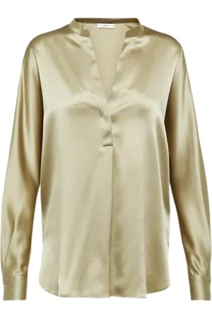 Vince Mujer, Blusas y Camisas, Gris, Talla: M