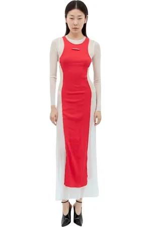 Jean Paul Gaultier Mujer, Vestidos, Rojo, Talla: S