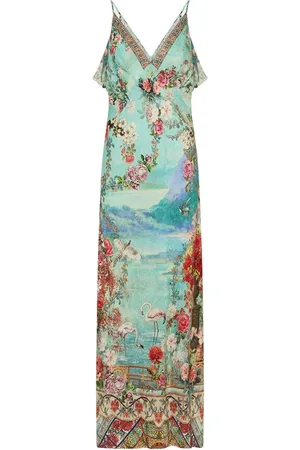 Camilla Mujer, Vestidos, Azul, Talla: S