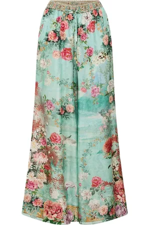 Camilla Mujer, Pantalones, Azul, Talla: M