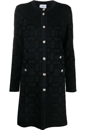 Salvatore Ferragamo Mujer, Abrigos, Negro, Talla: M