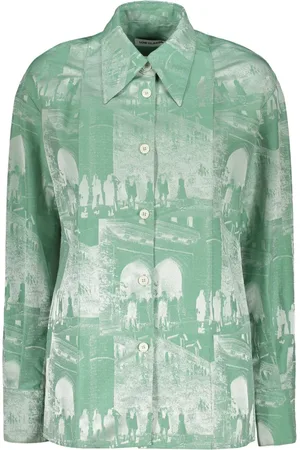 Low Classic Mujer, Blusas y Camisas, Verde, Talla: M