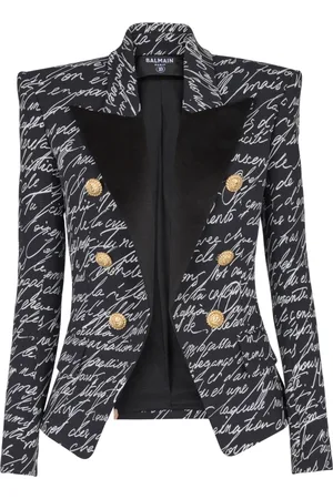 Balmain Mujer, Chaquetas, Negro, Talla: S