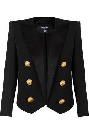 Balmain Mujer, Chaquetas, Negro, Talla: S