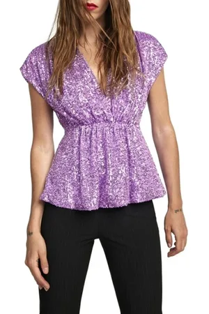 ANIYE BY Mujer, Blusas y Camisas, Púrpura, Talla: M