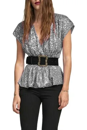 ANIYE BY Mujer, Blusas y Camisas, Gris, Talla: S