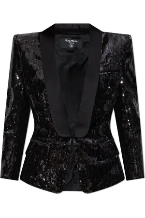 Balmain Mujer, Chaquetas, Negro, Talla: M